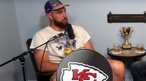 travis dovic|Travis Kelce Accidentally Let 'His Boys' Slide Out, .